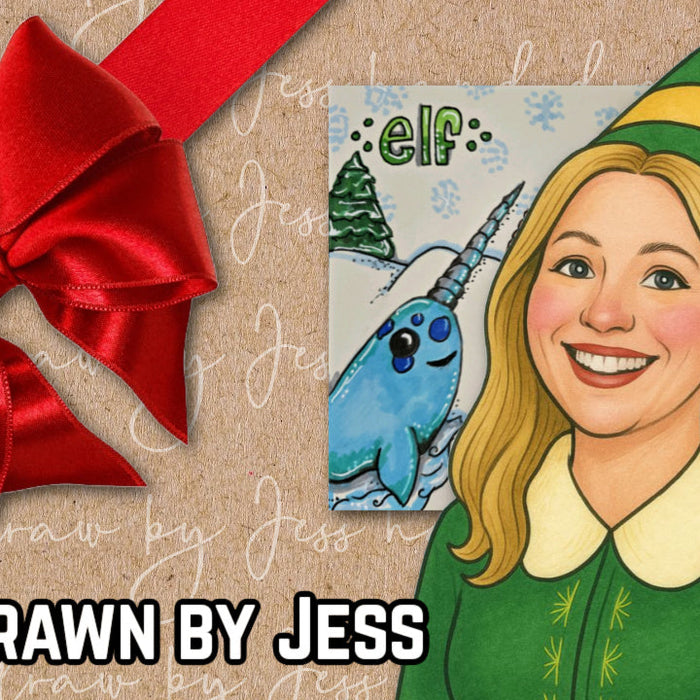 Christmas Movie Countdown Hand Drawn by Jess  Day 1