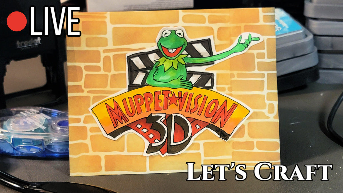 Good Bye - Muppet Vision 3D Handmade Card Disney World Hollywood Studi ...