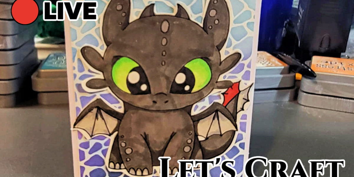 How to Draw Toothless Card Tutorial | JessicaLynnOriginal ...