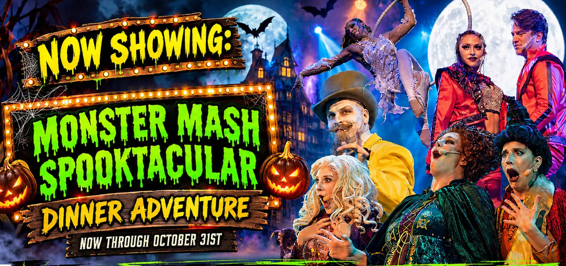 GIVEAWAY 1 - 4 Pack VIP Tickets to Dells Dinner Adventures for Halloween!
