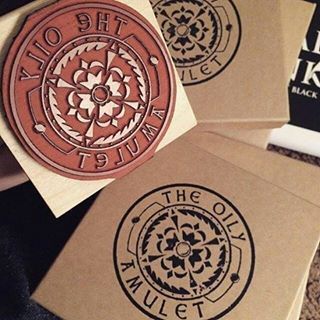 Custom Red Rubber Stamp with Handle – Use Your Logo, Upload Art, or Hand-Drawn Design