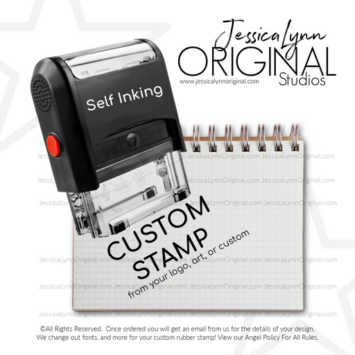 How to Make a Custom Rubber Stamp, Personalized Rubber Stamps, Custom Logo  Rubber Stamp