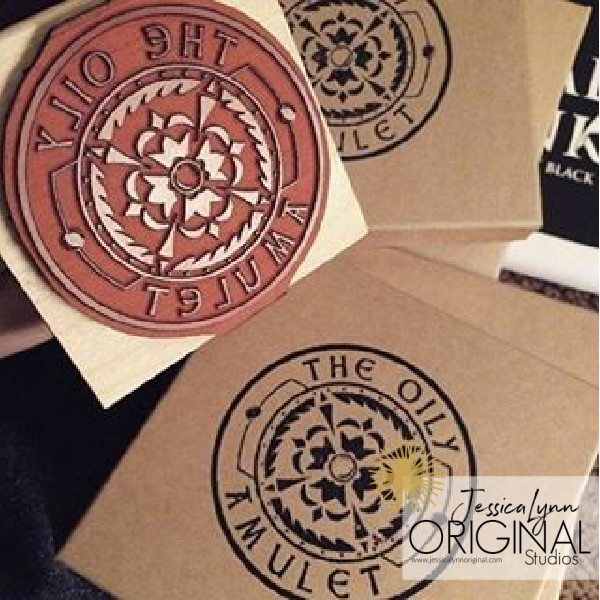 Personalized Custom Rubber Stamp - Crafted from Your Artwork or Logo