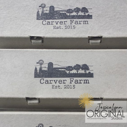 Personalized Custom Rubber Stamp - Crafted from Your Artwork or Logo