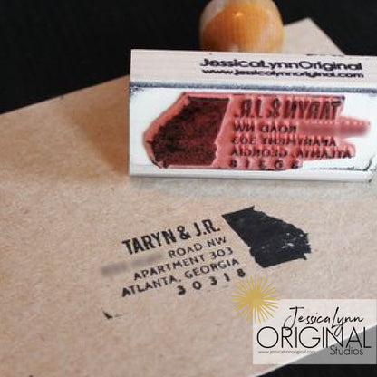 Personalized Custom Rubber Stamp - Crafted from Your Artwork or Logo