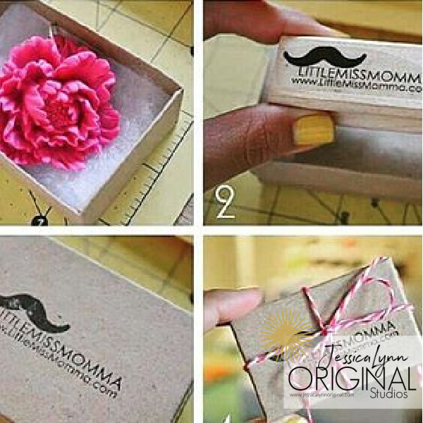 Personalized Custom Rubber Stamp - Crafted from Your Artwork or Logo