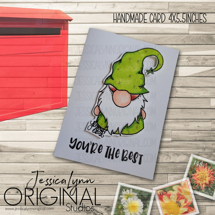 Handmade Card | Spring Gnome You're the Best